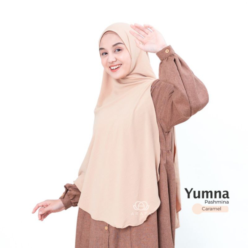 Arafa Hijab - Yumna Pashmina | Crinkle Airflow Premium