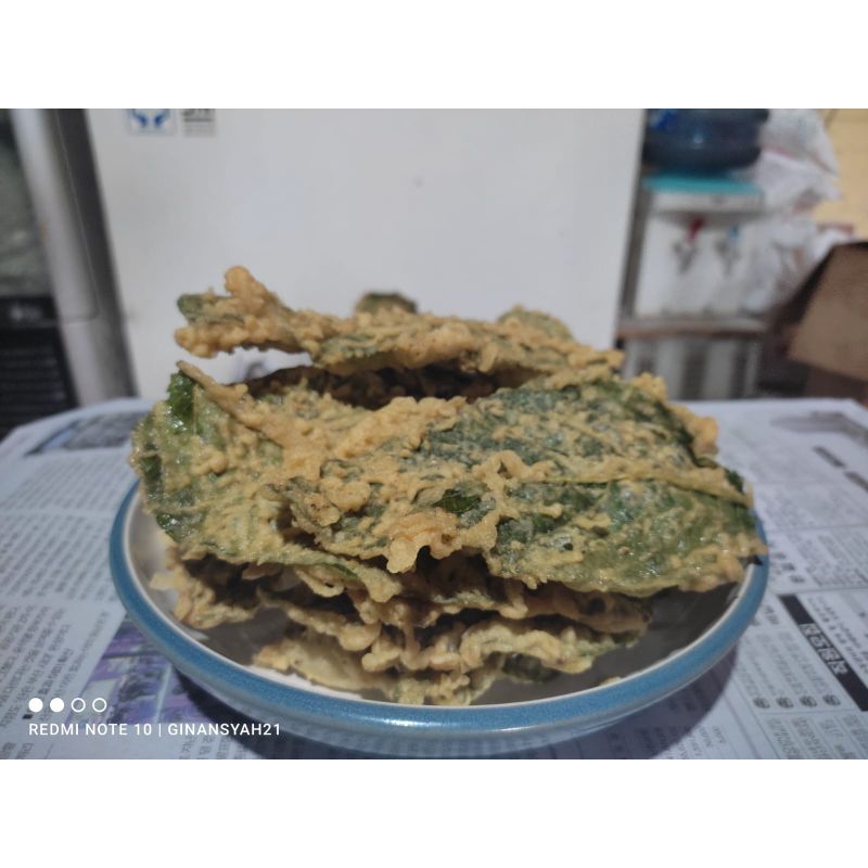 

Kripik Goreng Daun Bayam Renyah Goreng Kriuk Daun Bayam Krispi