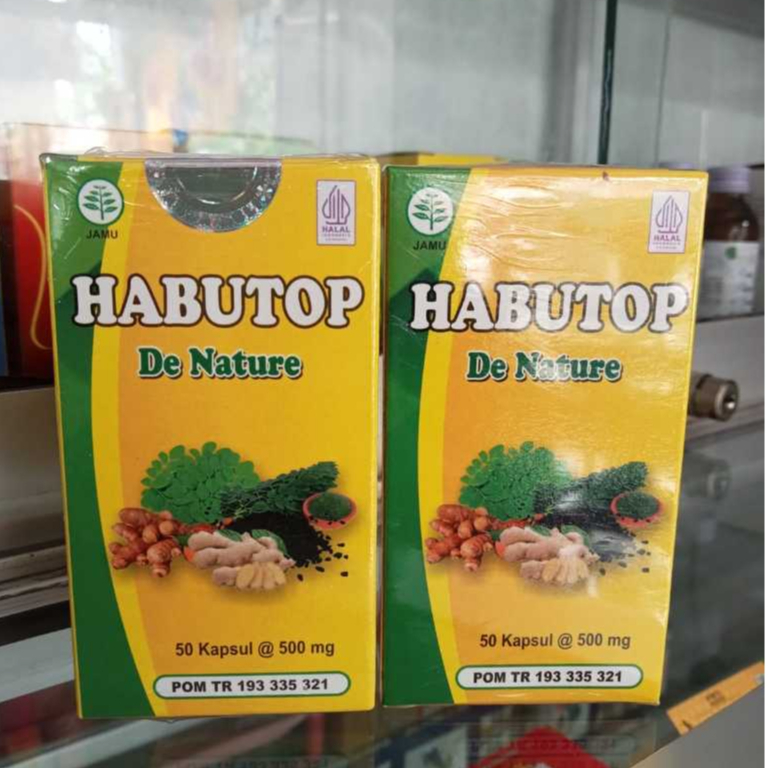OBAT HERBAL HABATOP HABUTOP ISI 50 KAPSUL