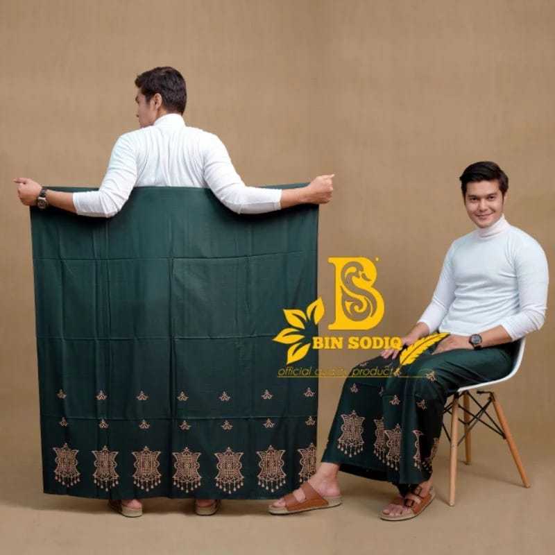Sarung Batik Pintu Aceh Series Hitam Pekat Terbaru