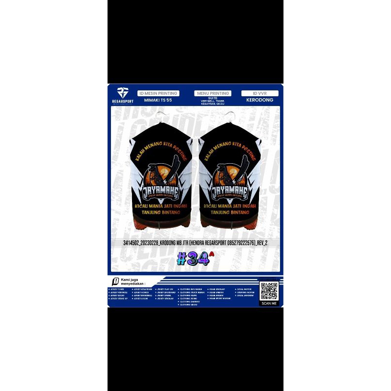 KRODONG MURAI PRINTING CUSTOM