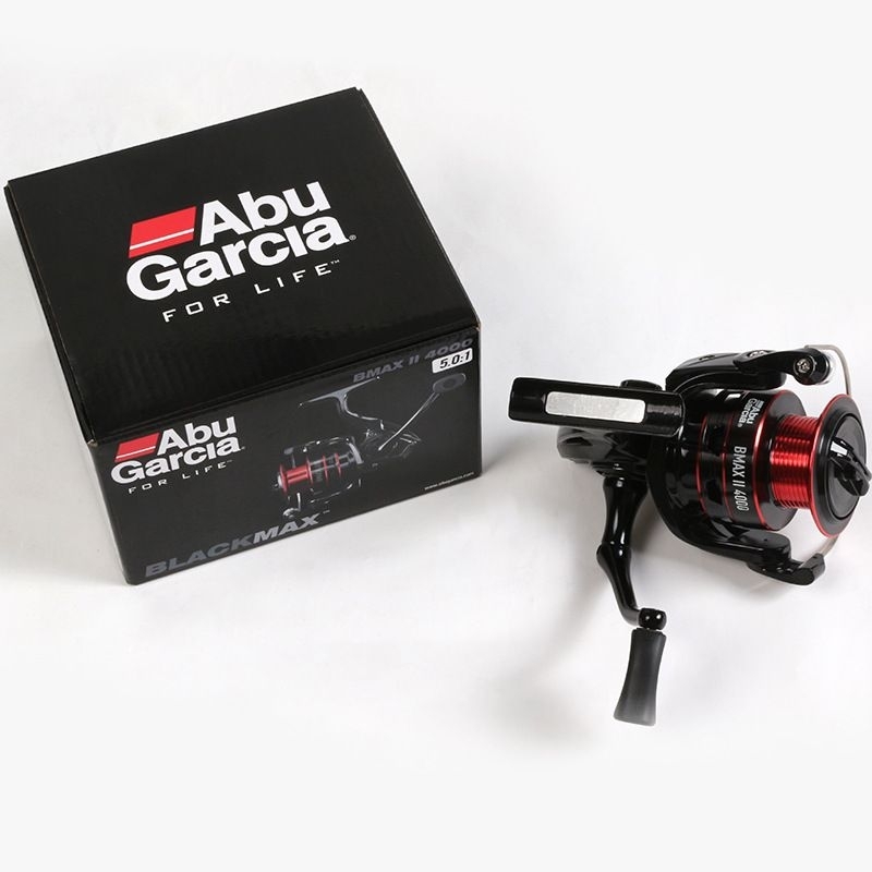 TERMURAH ABU GARCIA Garcia BMAX II BLACK MAX 2 Spinning Reel Pancing Original 2021 4 + 1BB Bahan Gra