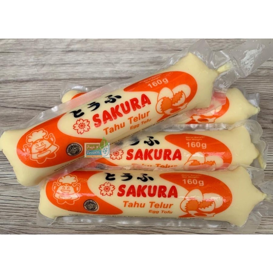 

Sakura Tahu Telur Sutra / Japanese Silken Egg Tofu 160gram HALAL