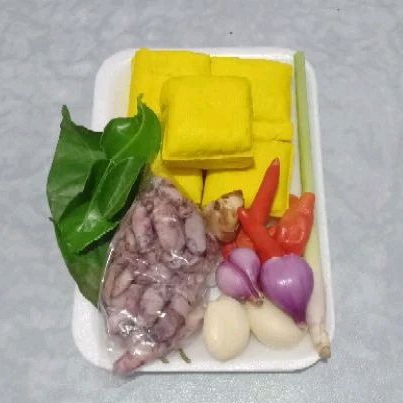 

Paket Tumis tahu asin cumi