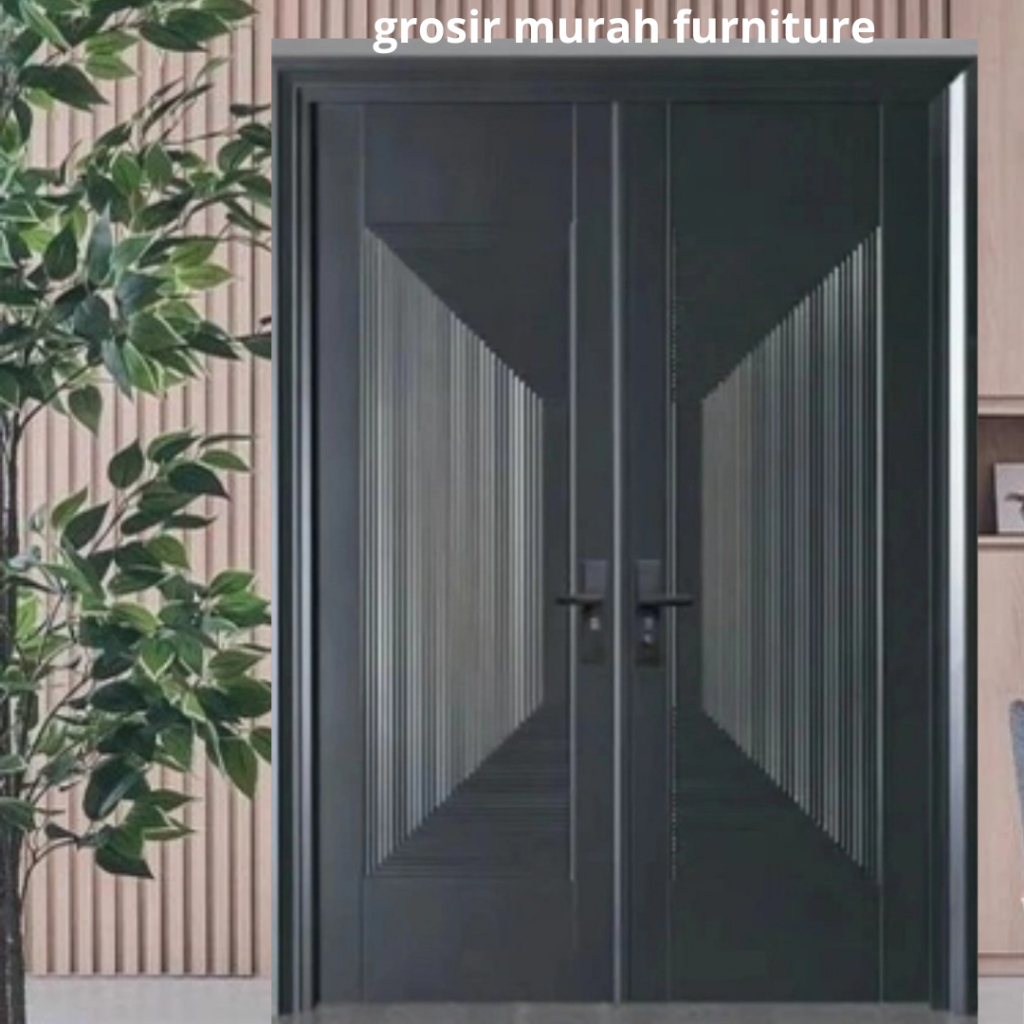 PINTU BAJA DOUBLE IMPORT FULLSET / PINTU BAJA MEWAH / PINTU BAJA KEAMANAN TINGGI / PINTU UTAMA BAHAN