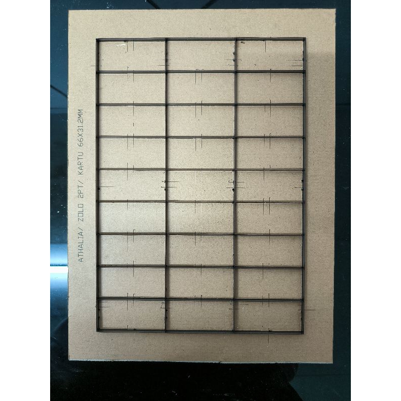 

PISAU POND KARTU - PISAU KOTAK - PISAU POND - DIECUT