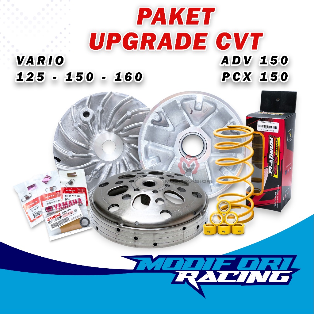 KIRIAN CVT PCX 160 CC Honda Upgrade CVT Paket Full cvt Vario 160 Honda ADV 160 cvt racing Modifikasi