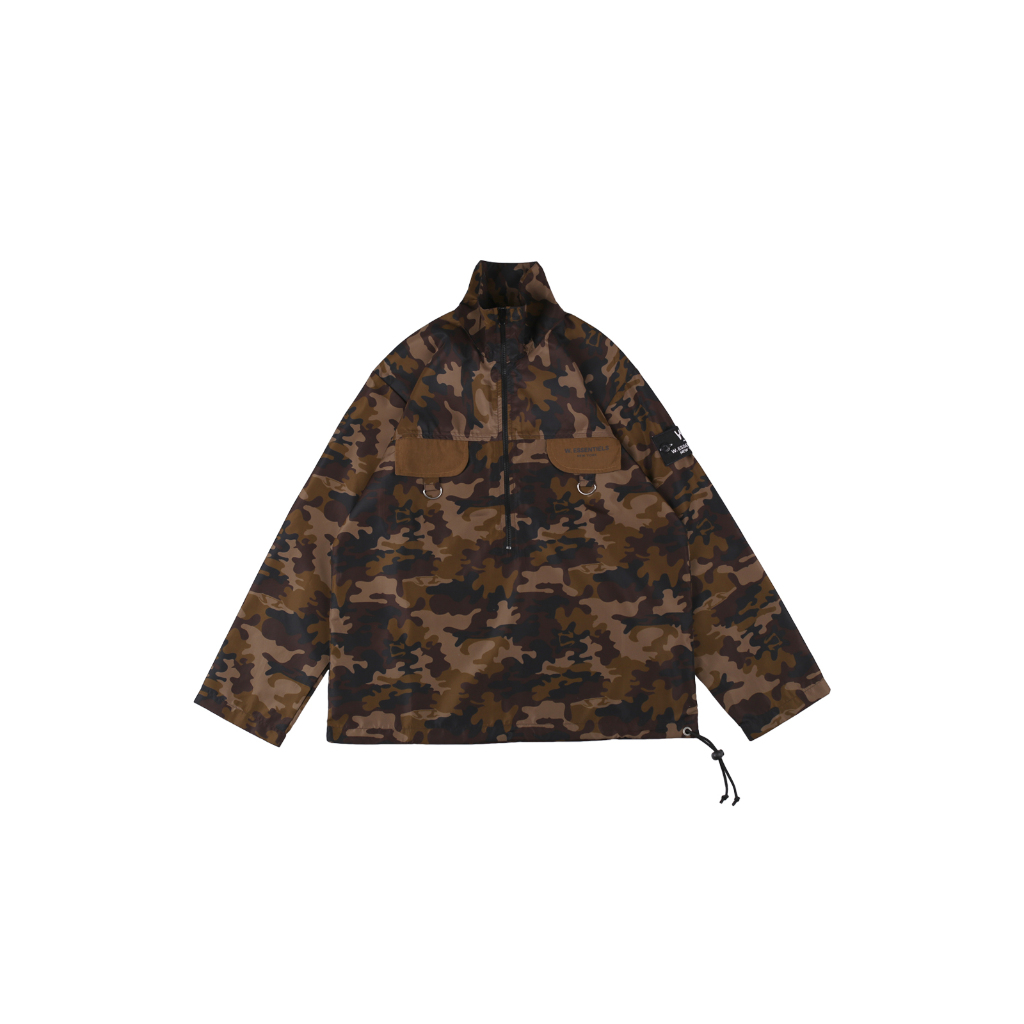 W.Essentiels Jaket Aerienne Coach Camo Jacket with Pocket