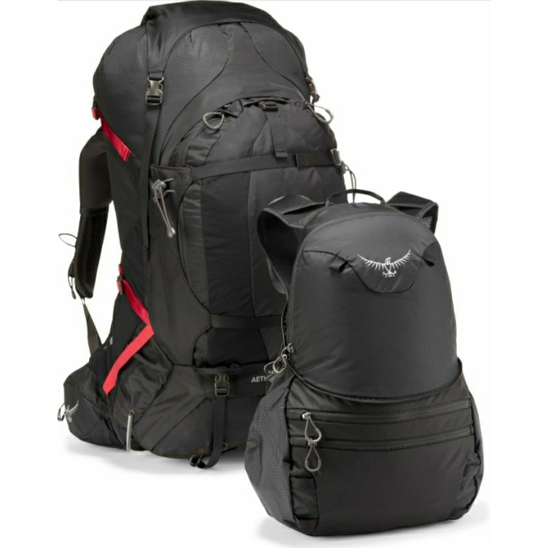TAS RANSEL GUNUNG CARRIER RUCKSACK BACKPACK HIKING CAMPING TREKKING TRAVELLING ULTRALIGHT OSPREY AET