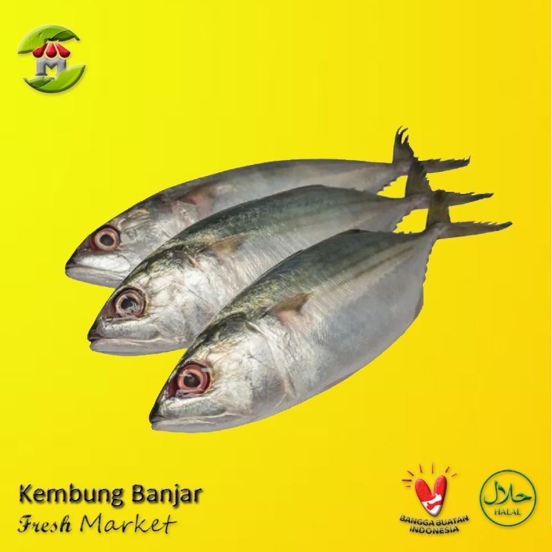 

[JAKBAR] Ikan Kembung Banjar Pack 900gr - 1kg