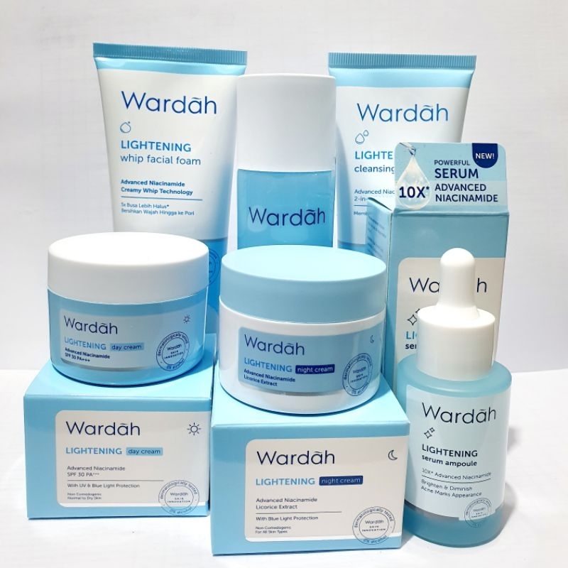 (BISA COD) PROMO Wardah Lightening Series Paket 125k || Paket Skincare || Skincare || Wardah Lighten
