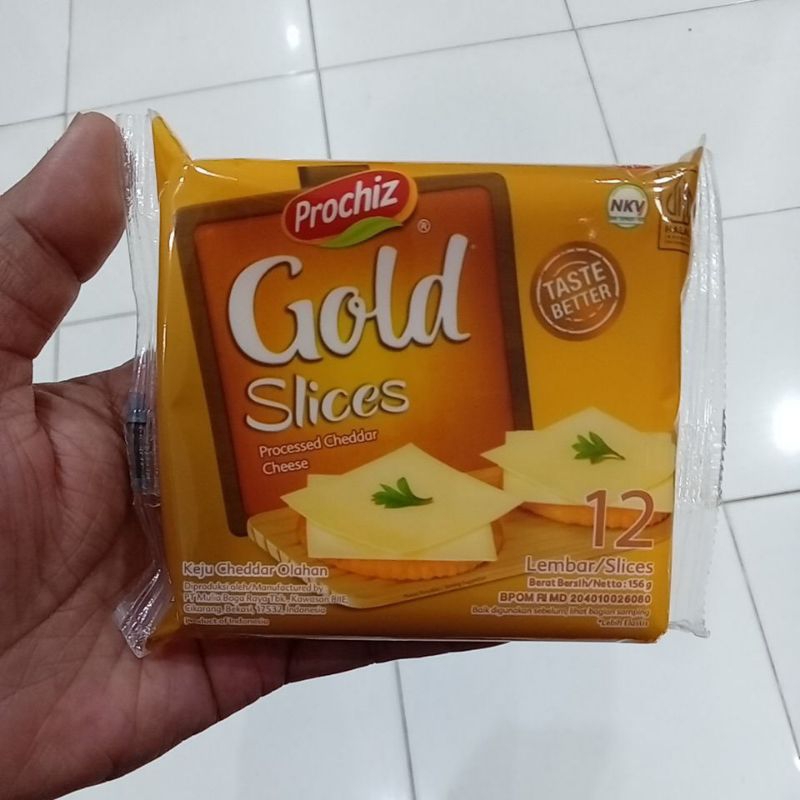 

Mahbubah - Prochiz Gold 13 g @12 Lembar Keju Cheddar