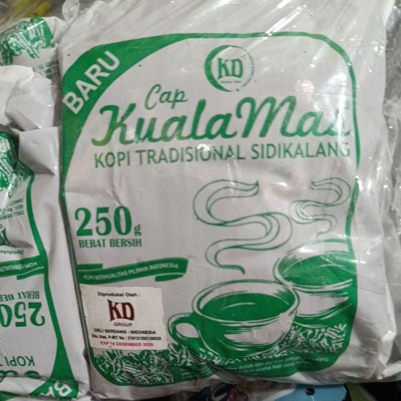 

Kopi bubuk sidikalang cap kuala mas 250gr