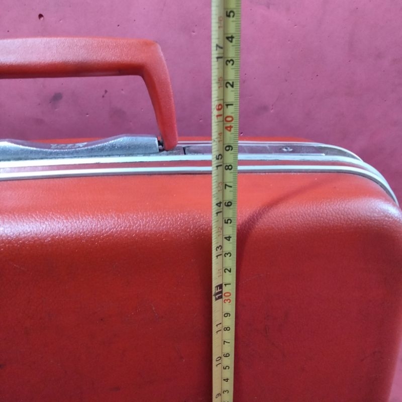 koper merah segar merk VIP dalaman motif batik jadul vintage antik lawas kuno rare langka klasik dan