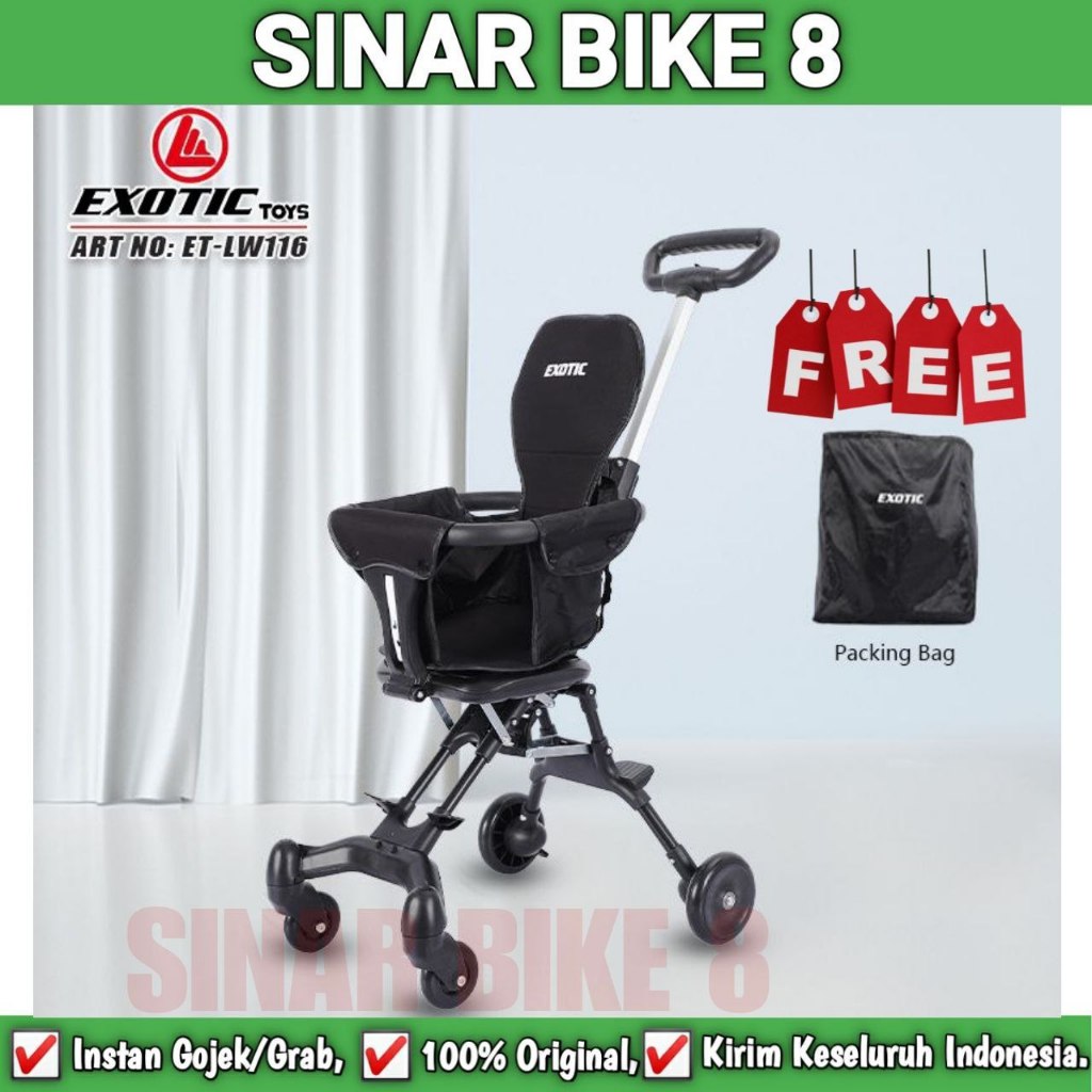 Magic Stroller Kereta Dorong Bayi Exotic LW 116