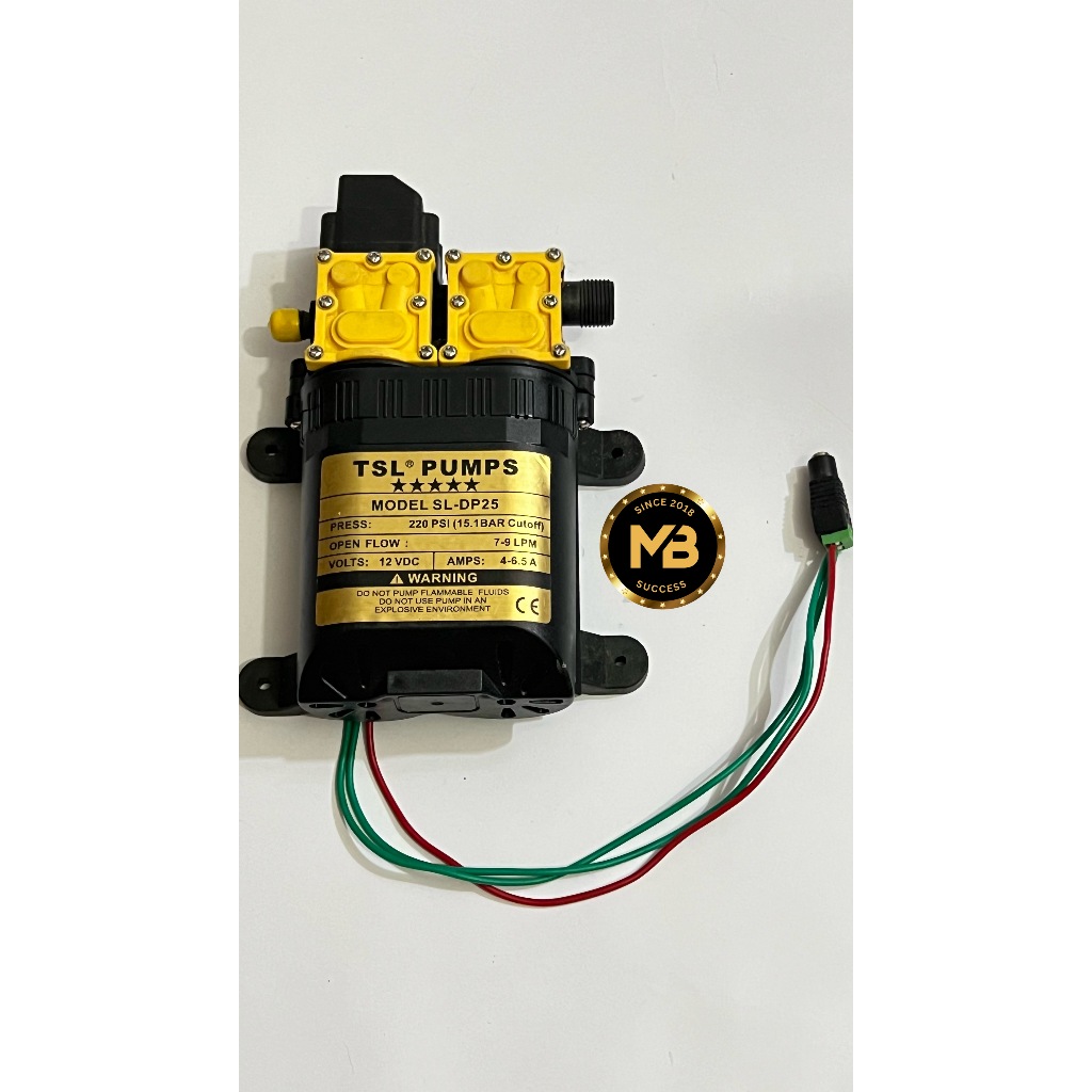 Double pump untuk Cuci Mobil Motor AC doublepiump mini