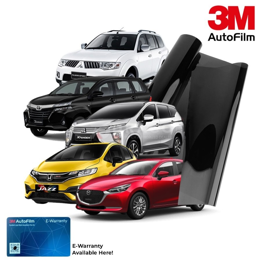 Kaca Film 3M ORIGINAL FULL BLACK BEAUTY