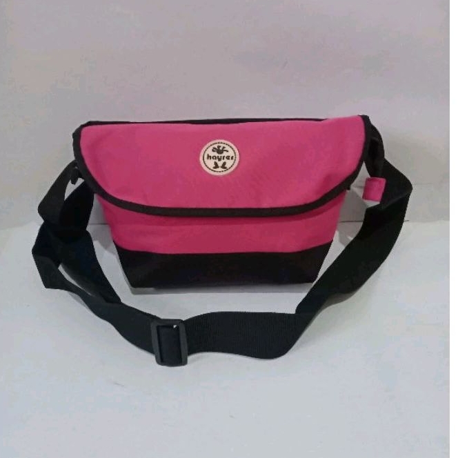 tas selempang wanita warna Pink
