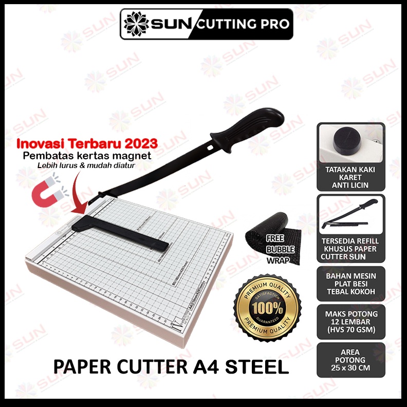

Import ✨Terbaik✨ Paper Cutter A4 ( Alat Potong / Mesin Pemotong Kertas HVS, Sticker, Dos, PVC ID Card, Yellow Board, Art Paper, Vinyl. Bontax Camel, Kertas Foto A4 Glossy Silky Glossy Photo Paper A5 A4) !
