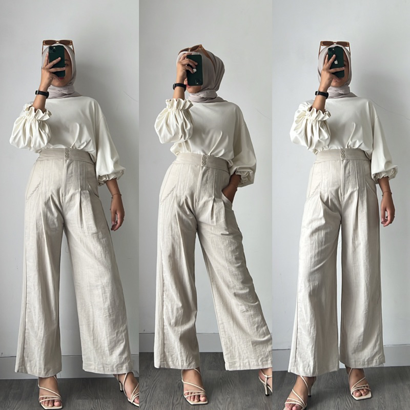 WONY LOOSE PANTS by Leody