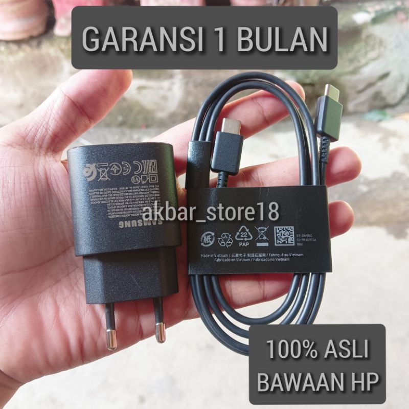 Charger Samsung original copotan 25watt fastcharging