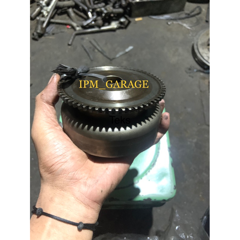 Magnet Magnit Set One Way Wan Way Kawasaki Kaze R Bekas Original