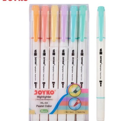 

Best Seller Highlighter Joyko HL-54 (6 Warna)