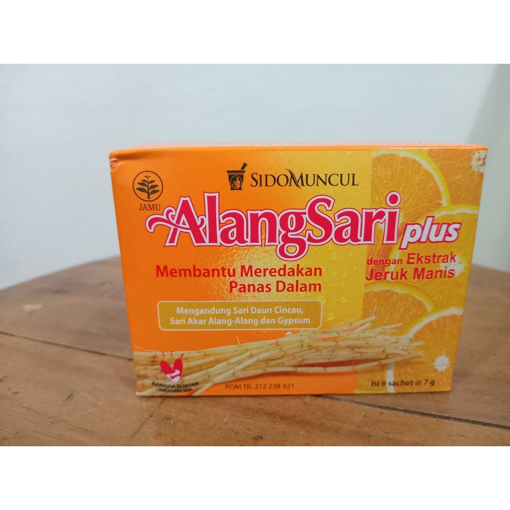 

Alang Sari Plus Jeruk manis 1 BOX