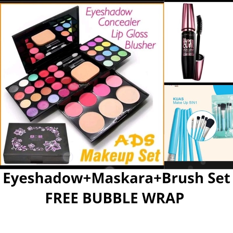 ADS ROSE  Color Make Up Kit Color Palette Roses Make Up Set terlaris