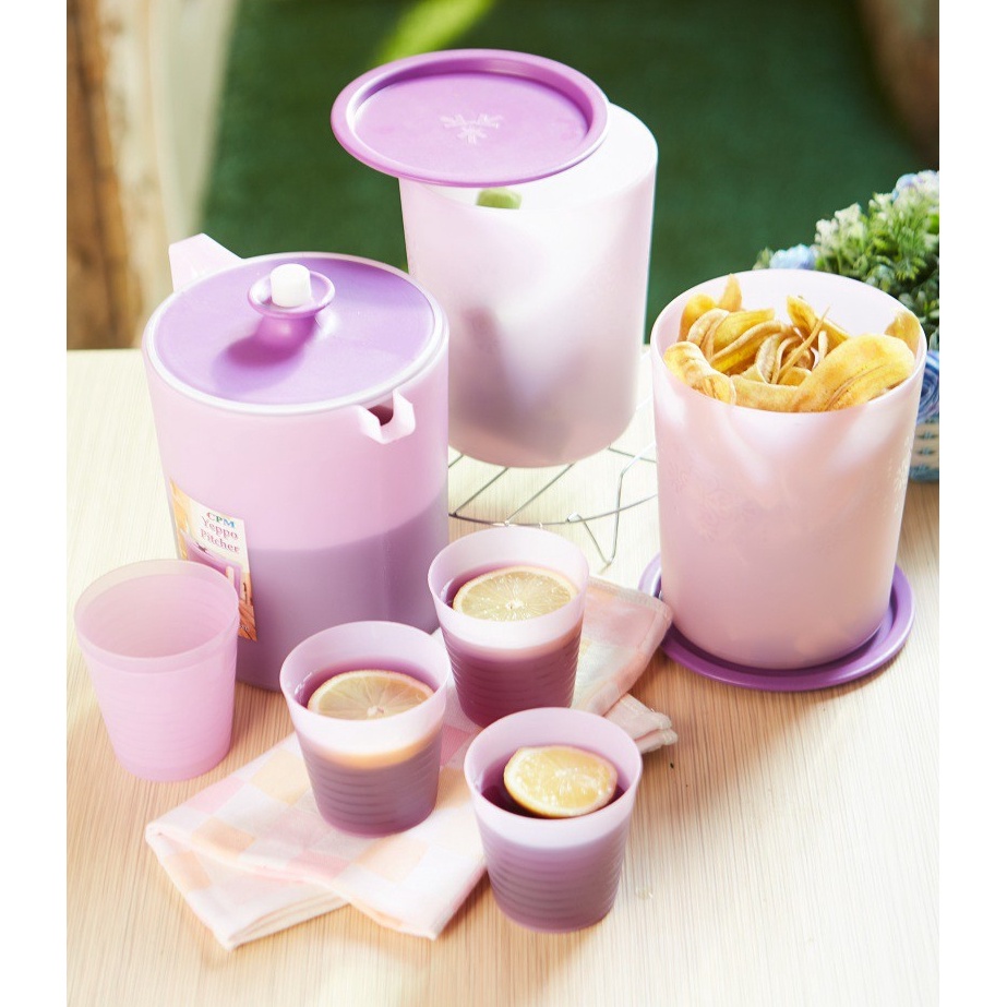 Harga Bersahabat.. CPM Savina Yepo Teko dan Toples Set Ungu