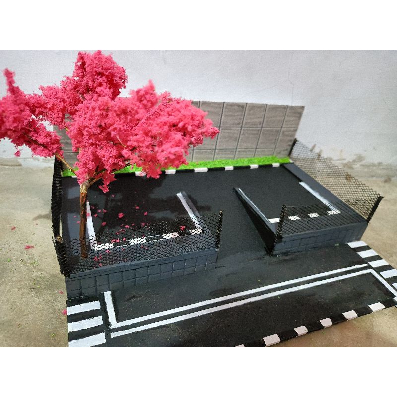 Diorama Parkiran