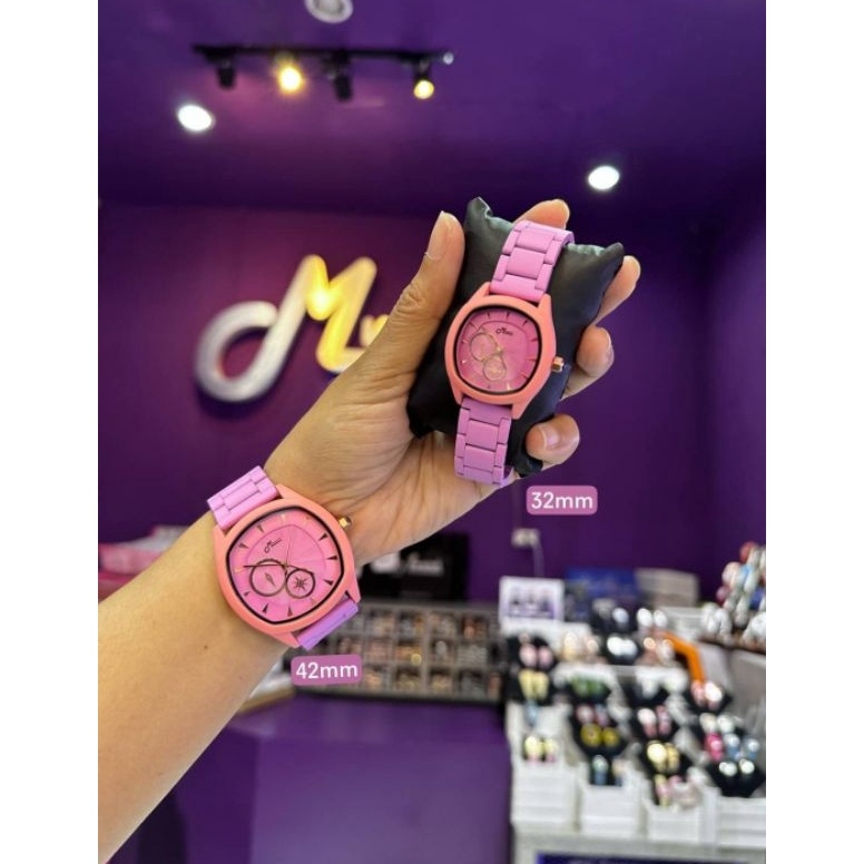 STOK TERBATAS READY DAN WARNA LENGKAP JAM TANGAN WANITA MWATCH Z4 2Tone BANGKOK THAILAND ORIGINAL MU