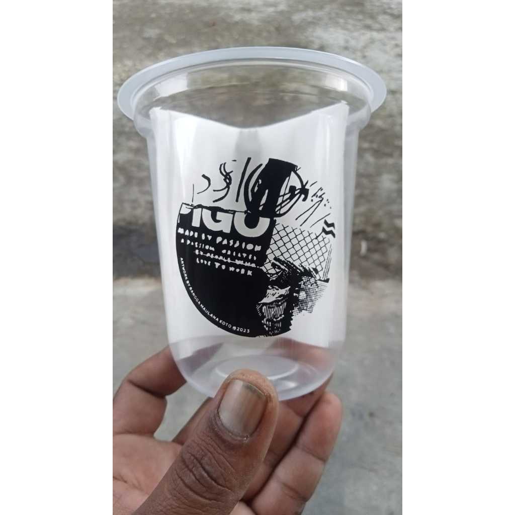 

Sablon Cup Oval 12 oz