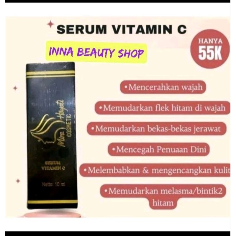 (FREE GIFT)Mh cosmetic SERUM VIT C PRODUK BARU.ORI 100% Gak ORI UANG KEMBALI 2 × LIpat