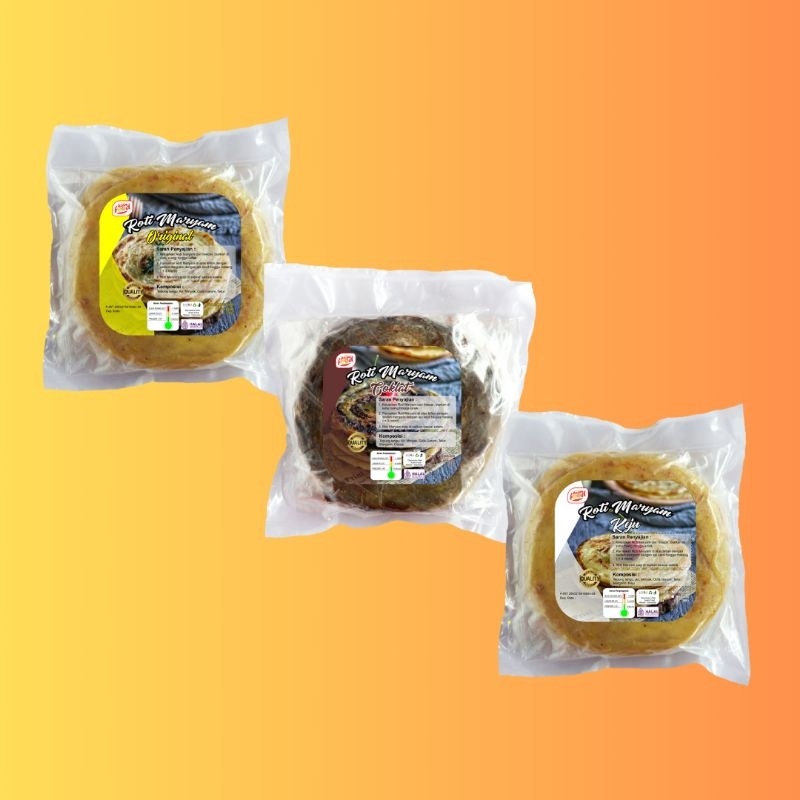 

✨Mall✨ [PAKET 3 MIX] ROTI MARYAM ORIGINAL, COKELAT & KEJU buruan