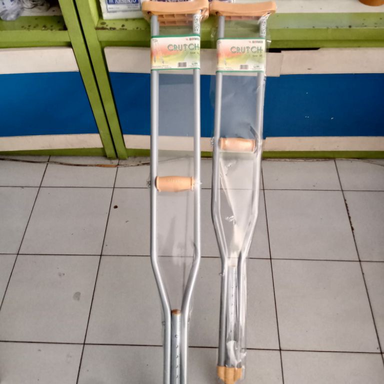 MURAH BANGET Alat Bantu Jalan Tongkat Kruk Ketiak / Kruk Ketiak / Tongkat Jalan Ketiak