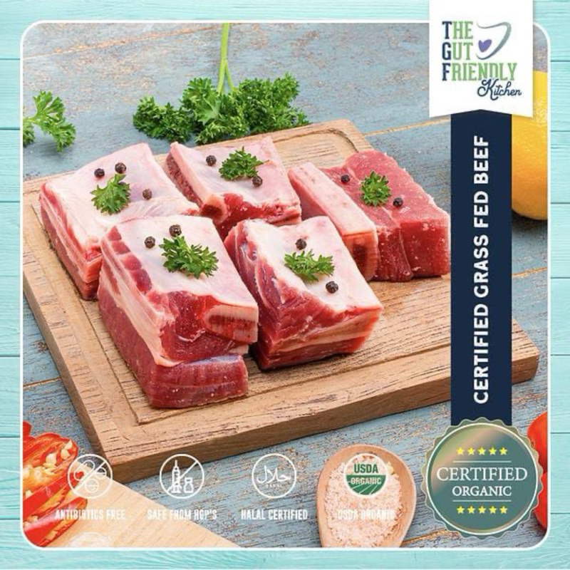 

Short Ribs 100 % Grassfed By The Gut Friendly Kitchen