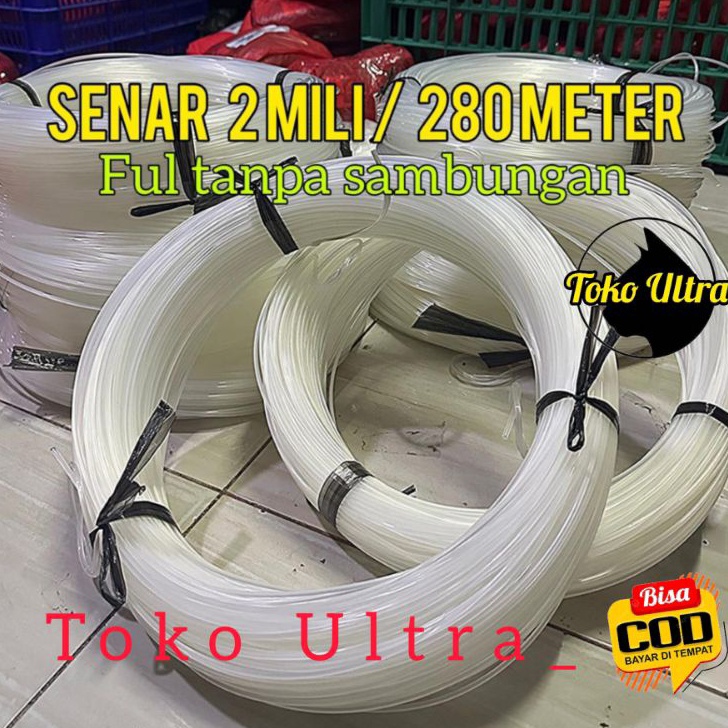 Diskon SENAR PANCING 2MM (280 METER) SENAR PANCING BESAR / SENAR PANCING KILOAN / SENAR PANCING MARL