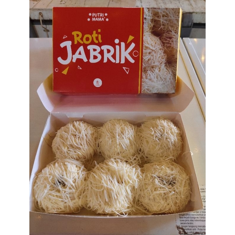 

Roti Jabrik isi 6 / Donat Jabrik