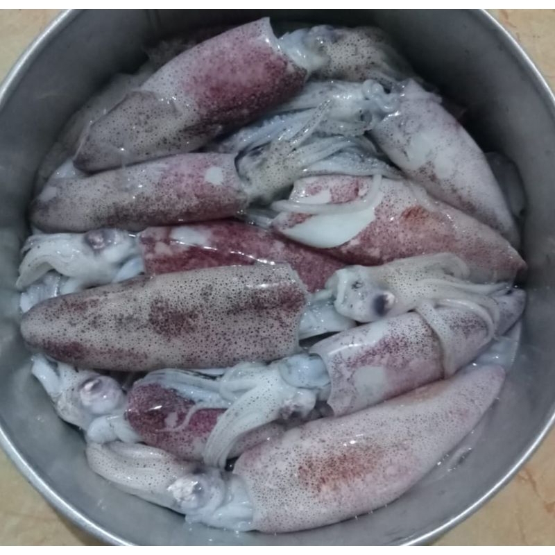 

Cumi basah 250 gr sayur bandung