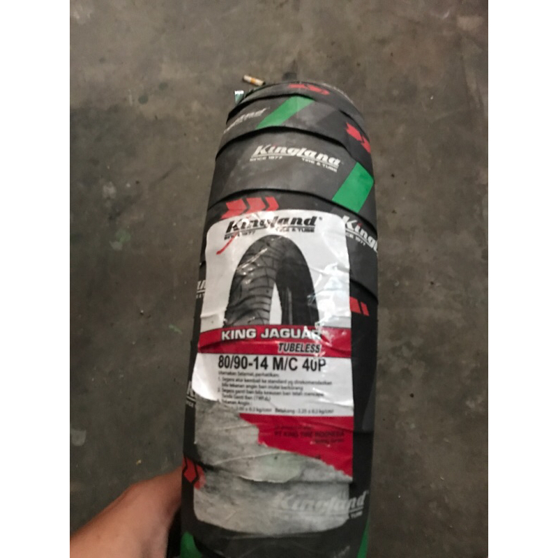 ban motor KingLand tubeless 80/90-14