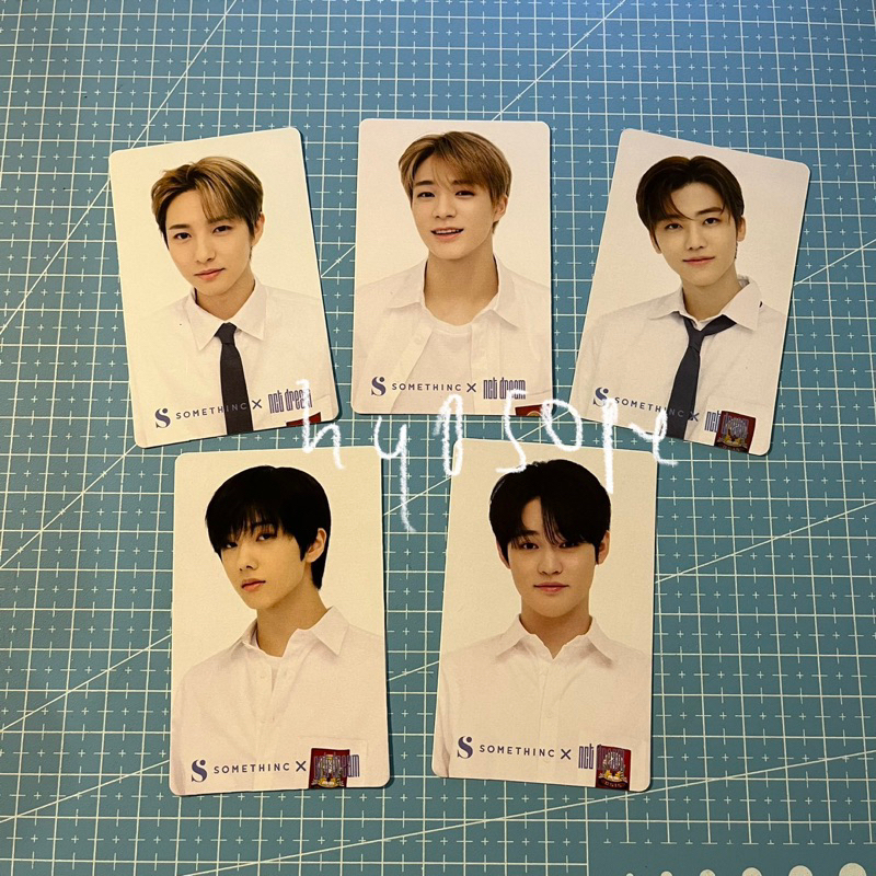 NCT DREAM x SOMETHINC Photocard PC V2 Holo Hologram RENJUN JENO JAEMIN CHENLE JISUNG