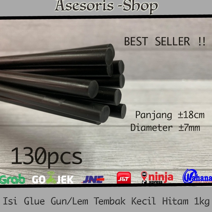 

ZZ39C959 Isi Lem Tembak kecil warna Hitam 1kg Baru