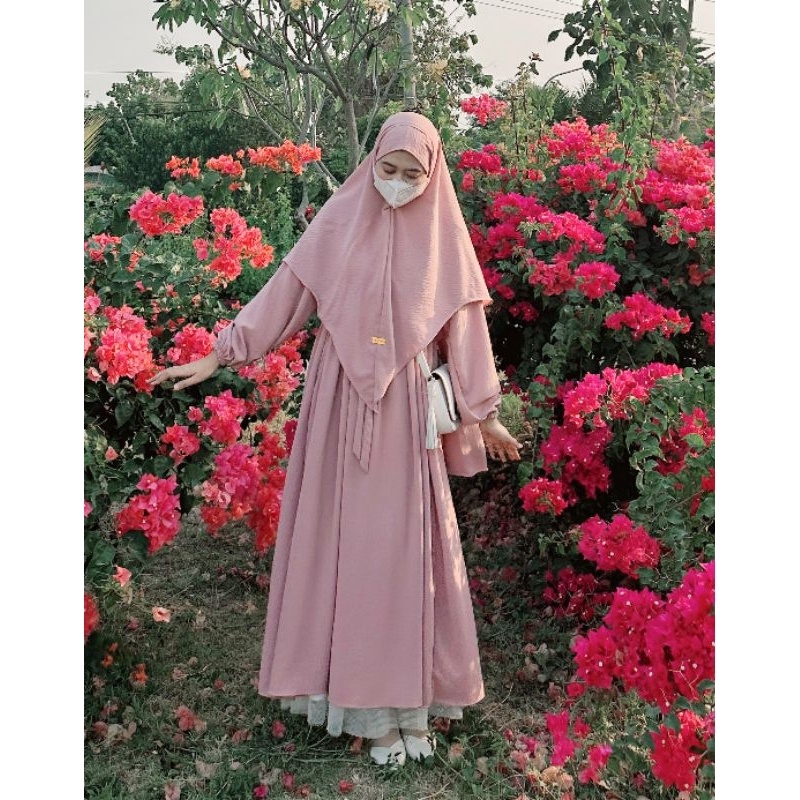 Star 12.12 MEDINA SET KHIMAR / Alhijaz Gamis Set 