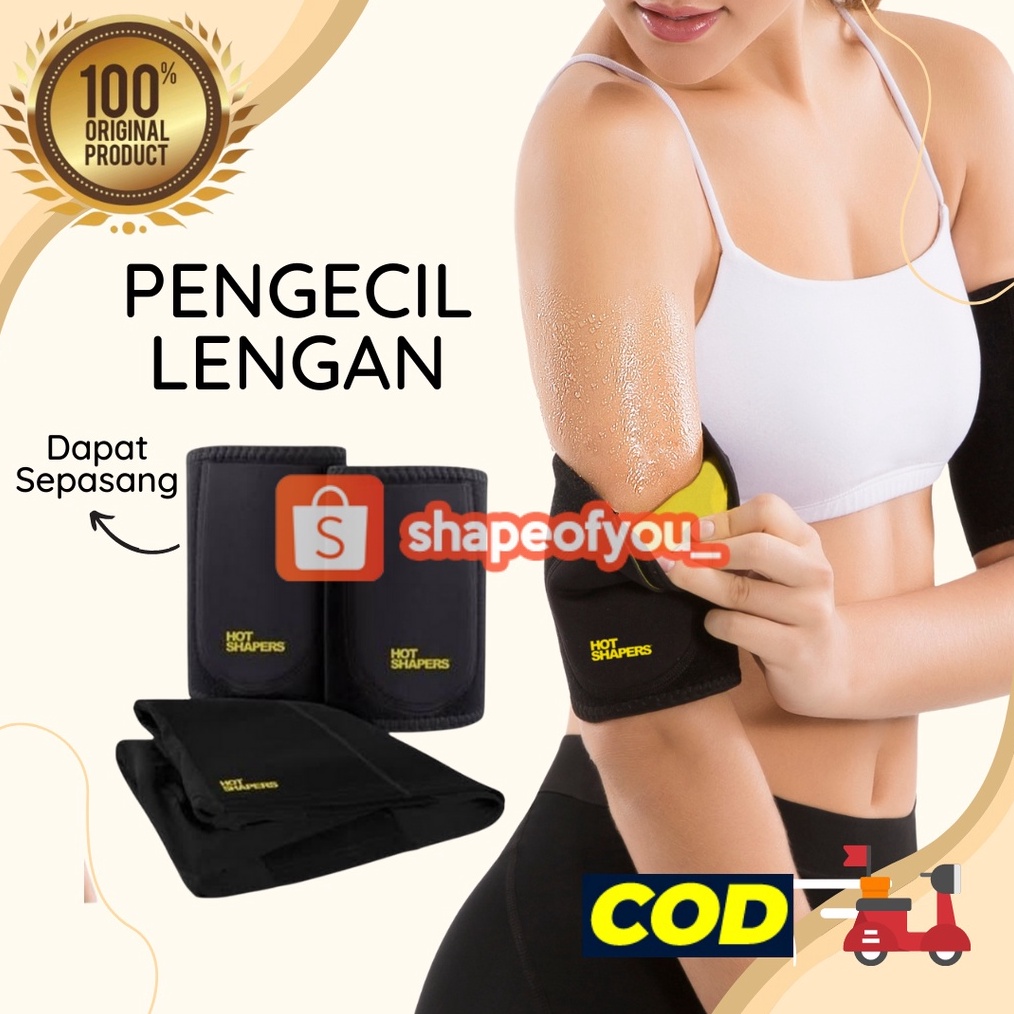12.12 SALE Pengecil Lengan Tangan Atas Korset Pembakar Lemak Ori Pelangsing Tangan Neotex Wanita Pri