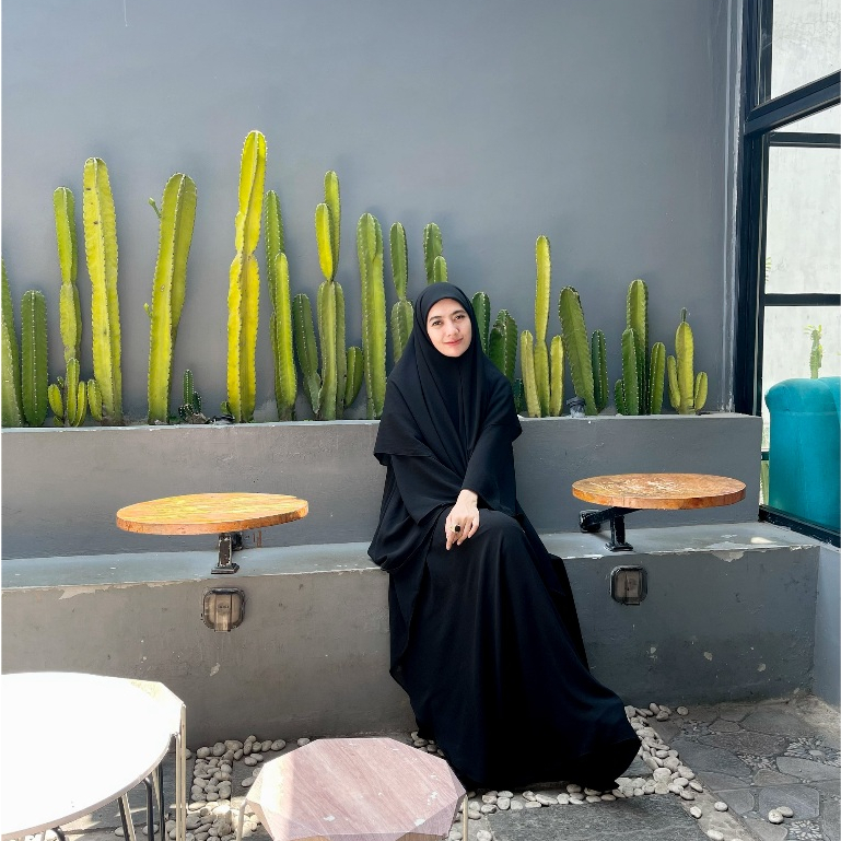 Dress Gaun Busana Muslim Quba Series Nuo Lambra