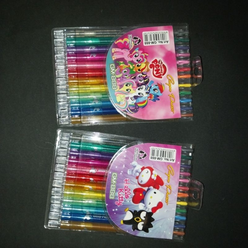 

(1 pcs) Crayon Putar GM888 Panjang