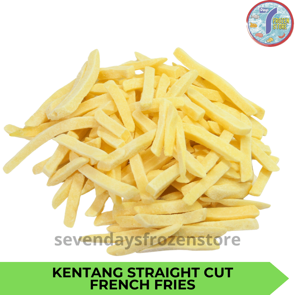 

Kentang Goreng Beku Curah Straight Cut kemasan 1 kg