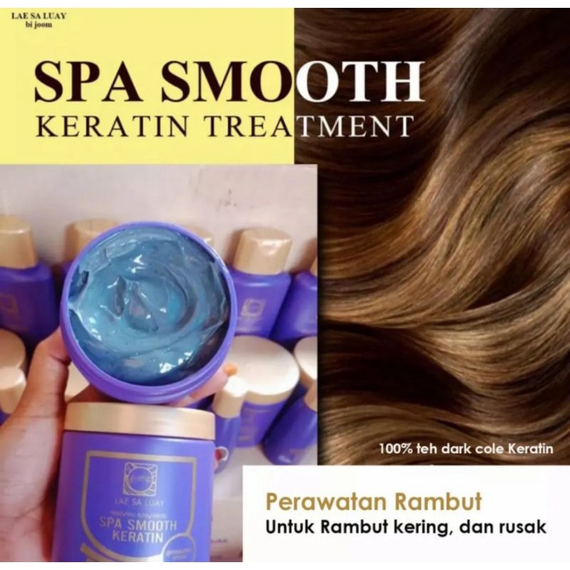 Masker Rambut Keratin / Spa Smooth Keratin/ Masker Rambut Smooth Keratin Original Bpom