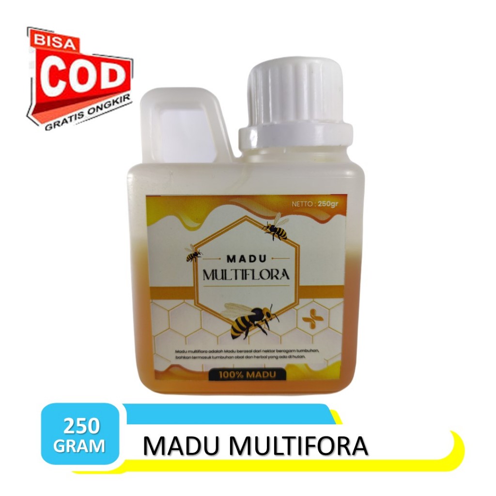 

Madu Asli Madu Multiflora Original - 250gr